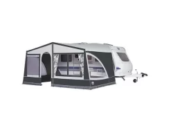 Dorema Voorwand Voor Panorama Luifel Blauw-geel-rood-groen-antraciet