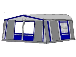 Tenten en Accessoires Winkel -Tenten en Accessoires Winkel 1 1 te velde voortenten de wenne 310 cm diep blauw rechts9