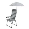 Bo-Camp Stoelparasol Universeel Ø 106cm Grijs