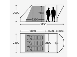 Dometic Opblaasbare Familie Tent Ftc Boracay 301 -Tenten en Accessoires Winkel 10 2 dometic opblaasbare familie tent ftc boracay 301 9120001468