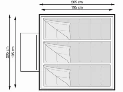 Eurotrail Koepeltent Trail Polyester -Tenten en Accessoires Winkel 12 2 eurotrail koepeltent trail polyester ette0001 0201