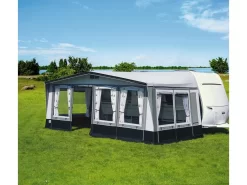 Brand Caravanvoortent Atrium 240