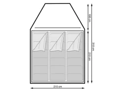 Eurotrail Koepeltent Campsite Rocky 3 Polyester -Tenten en Accessoires Winkel 17 2 eurotrail koepeltent campsite rocky 3 polyester ette0806 0904