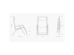 Lafuma RSXA Clip Batyline XL Relaxstoel Zwart -Tenten en Accessoires Winkel 17 3 lafuma rsxa clip batyline xl relaxstoel zwart lfm2040 8551