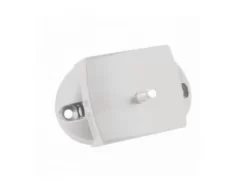 Fjord Outdoor Drukknopslot Tweezijdig Bedienbaar, Kleur Wit