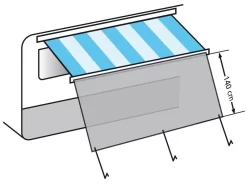 Eurotrail Sunblocker 350 X 140 Cm -Tenten en Accessoires Winkel 24 3 eurotrail sunblocker 350 x 140 cm etct0025