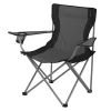 Eurotrail Vouwstoel Lausanne Staal Grijs-Zwart