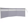 Eurotrail Windscherm Dunes 480x145 Pvc Met Ramen