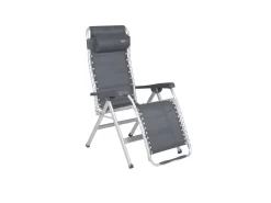 Crespo Kampeer Relax Stoel Al-232 Donker Grijs Kleur 40