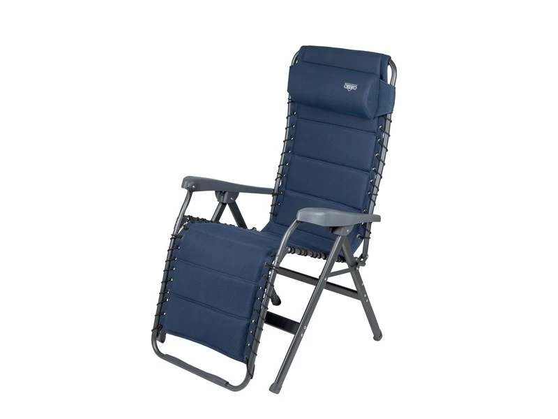 Crespo Kampeer Relaxstoel Ap-232 Air-deluxe Blauw Kleur 84 3 Crespo Kampeer Relaxstoel Ap-232 Air-deluxe Blauw Kleur 84 - Afbeelding 3