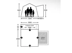 Kampa Opblaasbare Camper-bus Tent Cross Air Tc -Tenten en Accessoires Winkel 41 3 kampa opblaasbare camper bus tent cross air tc afmeting 9120001999
