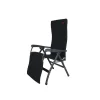 Crespo Kampeer Relaxstoel Ap-242 Air-deluxe Ergo Zwart Kleur 80