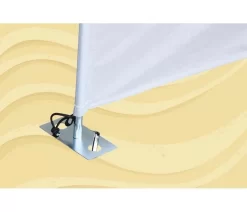 Bo-Camp Windschermharing 30 Cm 4 Stuks -Tenten en Accessoires Winkel bo camp windscherm haring met plaat 4 stuks 4163900 3