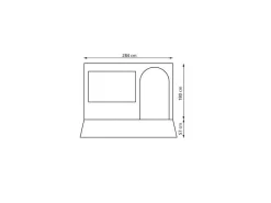 Eurotrail Canopy Room Bergen 310 -Tenten en Accessoires Winkel eurotrail bergen canopy room caravanstore 310 etct0160 3