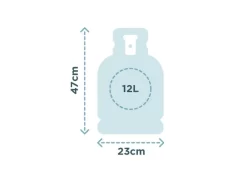 Primagaz EasyBlue Gasfles 5 Kilogram -Tenten en Accessoires Winkel primagaz easyblue gasfles 5 kilogram easyblue 1