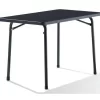 Sieger (camping) Tafel 140 X 90 Cm D.grijs Leisteen Decor.