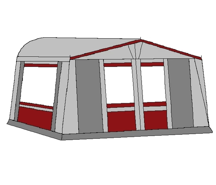 Te Velde Voortent De Vaart Lux 240 Cm Bordeaux 1 Te Velde Voortent De Vaart Lux 240 Cm Bordeaux